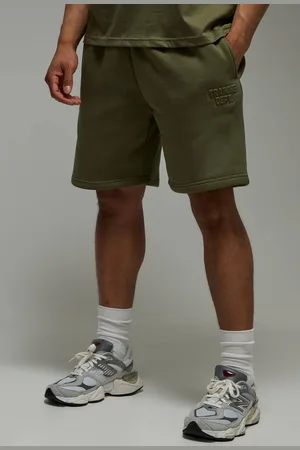 Boohoo Man Active Training Dept Oversized 7inch Embossed Short - - M