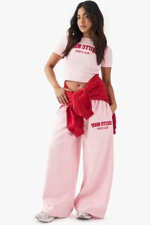 Boohoo Womens Petite DSGN Straight Leg Jogger - - M