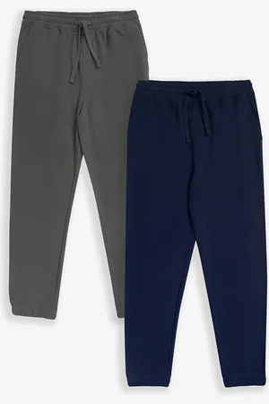 Threadbare 2-Pack Waffle Textured Cotton Lounge trousers - - L
