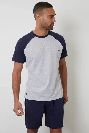Threadbare Raglan Sleeve Cotton Rich Short Pyjamas - - XL