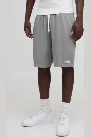 Boohoo Relaxed Fit Man Mid Length Mesh Shorts - - XL