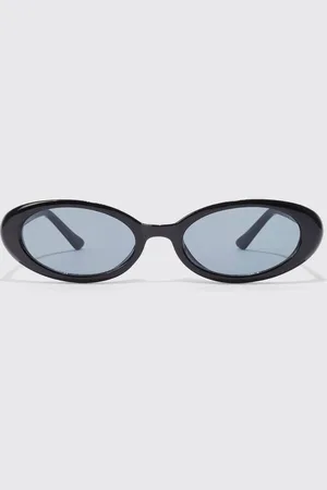 Boohoo Oval Lens Sunglasses - - One Size