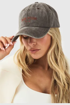 Boohoo Womens DSGN Studio Embroidered Washed Cap - - One Size