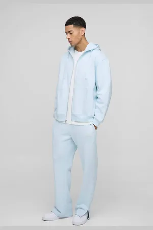 Boohoo Oversized Ofcl Man Split Hem Jogger Tracksuit - - XL