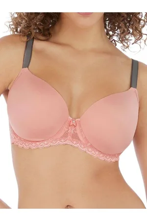 Freya Womens Offbeat Moulded Demi T-Shirt Bra - - 30E