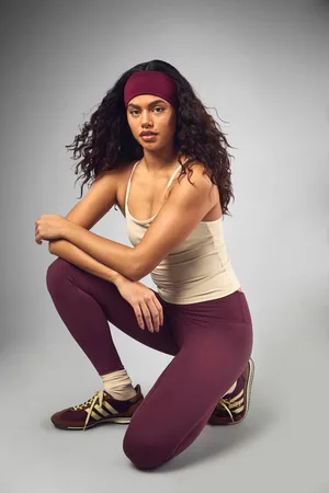 Boohoo Womens DSGN Studio Sports Super Soft Sculpt Seam Detail Legging - - S