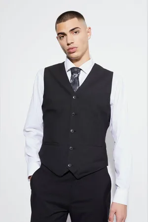 Boohoo Skinny Waistcoat - - 36