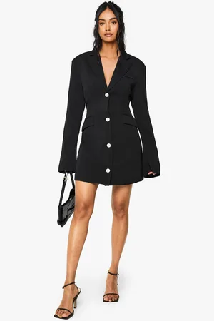 Boohoo Womens Tall Tailored Skater Dress - - 18