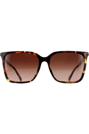 Michael Kors Womens Square Dark Tortoise Gradient MK2197U Canberra - One Size