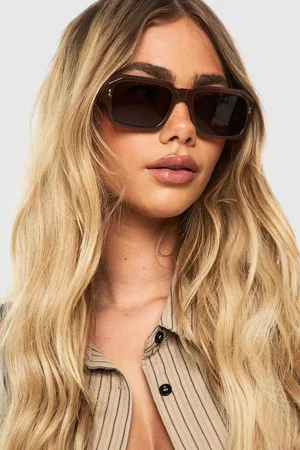 Boohoo Womens Chunky Square Sunglasses - - One Size