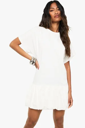 Boohoo Womens Puffball T-Shirt Dress - - 16