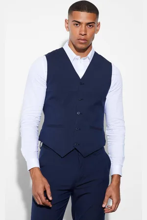 Boohoo Slim Waistcoat - - 38