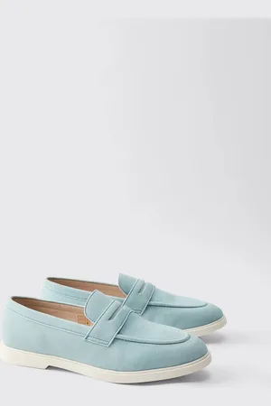 Boohoo Faux Suede Saddle Loafer - - 12