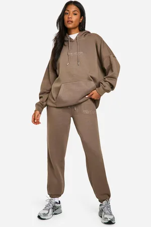 Boohoo Womens Tall DSGN Studio Hooded Tracksuit - - XS