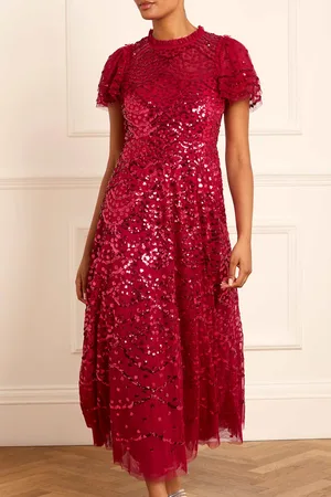Needle & Thread Deco Dot Ankle Gown UK 22
