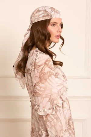 Needle & Thread Flutter Chiffon Scarf One Size