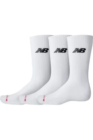 New Balance Unisex Everyday Crew 3 Pairs in Cotton, size Large