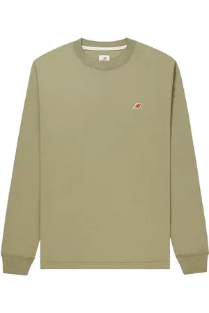 New Balance Unisex MADE in USA Core Long Sleeve T-Shirt in Cotton Jersey, size Large