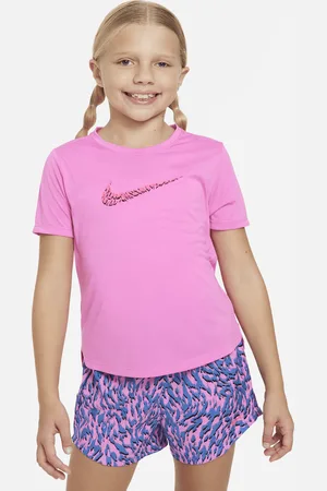 Nike One Older Kids' (Girls') Dri-FIT Short-Sleeve Training Top. Nike IN