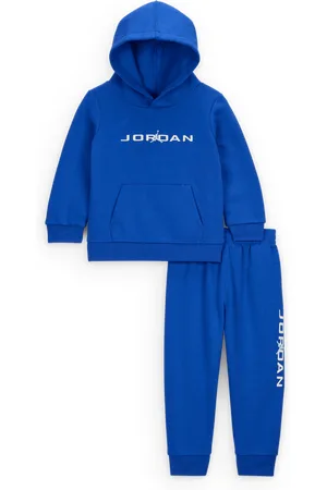 Jordan Nike Baby 2-Piece Baseline Pullover Hoodie Set - - Cotton