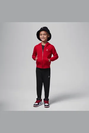 Jordan Nike Brooklyn Fleece Toddler 2-Piece Full-Zip Hoodie Set - - Cotton