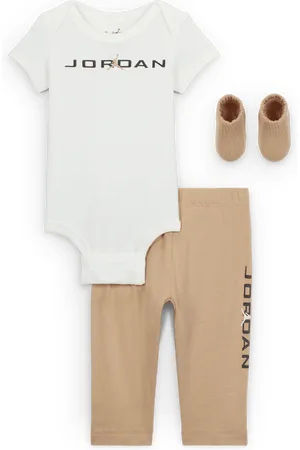 Jordan Nike Baby (0–9M) Baseline 3-Piece Set - - Cotton