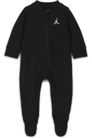Jordan Nike Baby (0–9M) Jumpman Footed Overalls - - Cotton