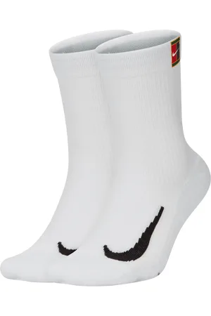 Nike Court Multiplier Cushioned Tennis Crew Socks (2 Pairs)