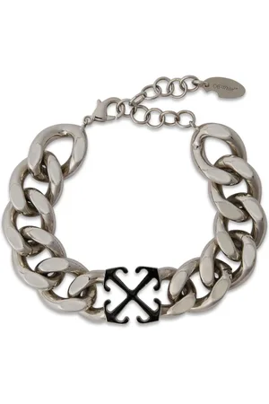 OFF-WHITE Enamel Arrow Chain Bracelet - Male Bracelets Qt