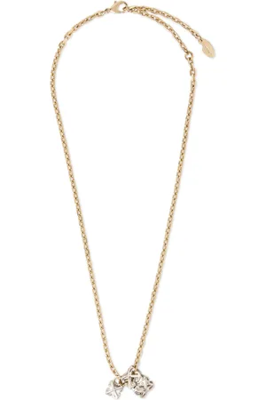 OFF-WHITE Bicolor Arrow + Ring Necklace - Male Necklaces Qt