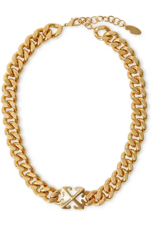 OFF-WHITE Arrow Chain Necklace - Female Necklaces Qt