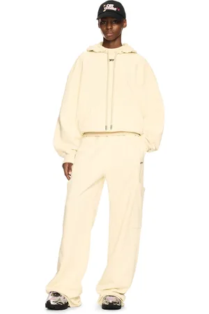 OFF-WHITE White Cloud Arrow Hoodie - Female Sweatshirts L