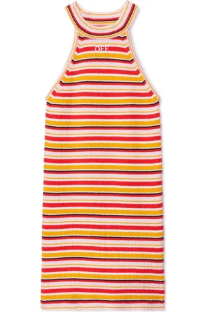 OFF-WHITE Stamp Ribbed Knit Dress - Kids Girl