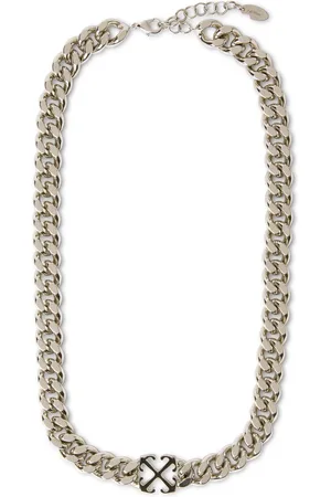OFF-WHITE Enamel Arrow Chain Necklace - Male Necklaces Qt