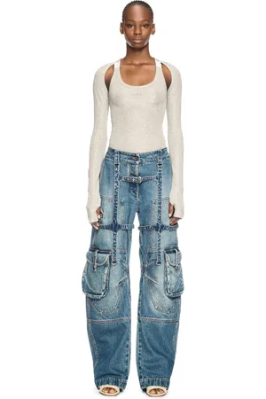 OFF-WHITE Lurex Backless Top - Female T-shirts And Tops 36