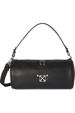 OFF-WHITE Jitney Quote Gym Bag - Male Tote Bags Qt