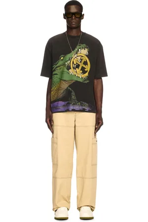 OFF-WHITE Beige Stitch Cargo Pants - Male Pants 48