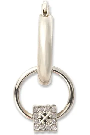 OFF-WHITE Mini Dice Mono Hoop Earring - Male Earrings Qt