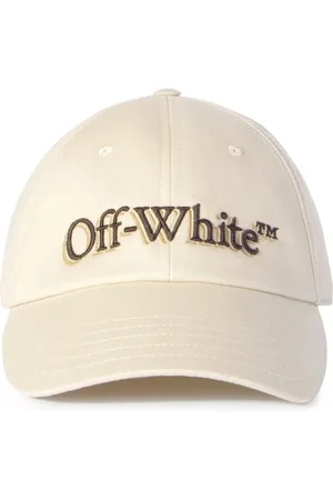 OFF-WHITE White Bookish Shadow Baseball Cap - Female Soft Accessories Qt