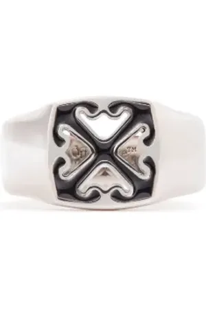 OFF-WHITE Enamel Arrow Ring - Male Rings 60