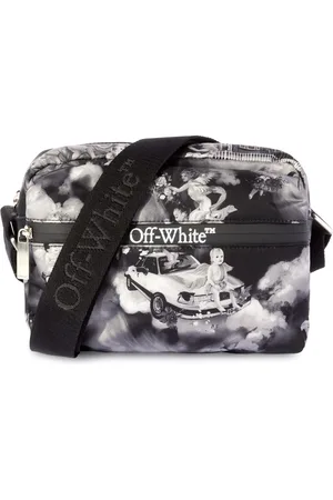 OFF-WHITE Fresco Print Outdoor Camera Bag - Male Tote Bags Qt