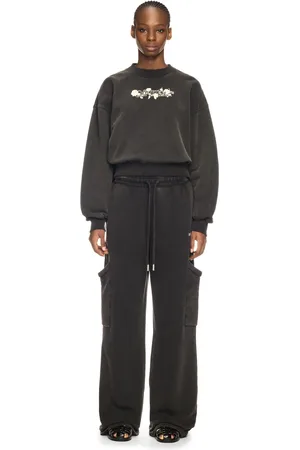 OFF-WHITE Bookish Rose Sweatshirt - Female Sweatshirts L