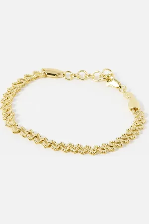 Oliver Bonas Celyn Ornate Plated Chain Bracelet