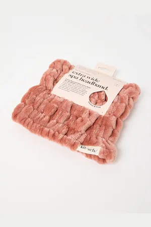 KITSCH Dusty Rose Extra Wide Spa Headband