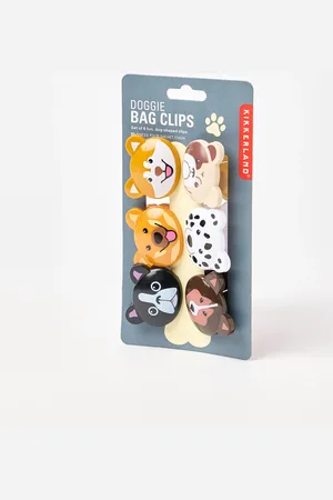 Oliver Bonas Doggie Bag Clips Set of Six
