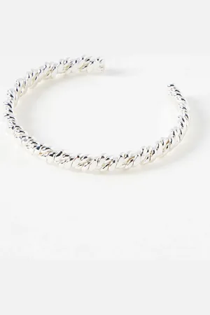 Oliver Bonas Dovie Twisted Tone Bangle