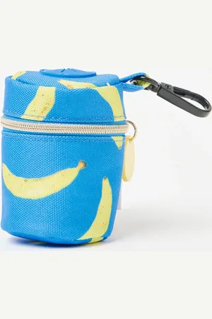 Oliver Bonas Banana Blue Dog Poop Bag Holder