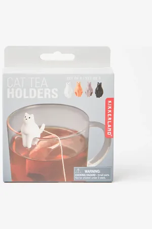 Oliver Bonas Cat Tea Bag Holders