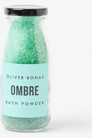 Oliver Bonas Mandarin & Basil Ombre Bath Salts