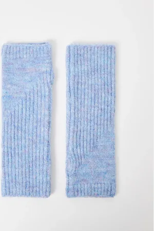 Oliver Bonas Marl Knitted Wrist Warmers